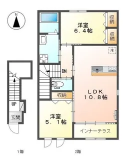 アルシオン【207号室】の間取り