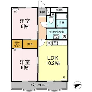 セブンヒルズ【3階】の間取り