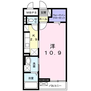 エレガントヴィエⅠ【1階】の間取り