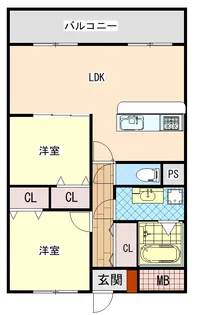 iマンション【103号室】の間取り