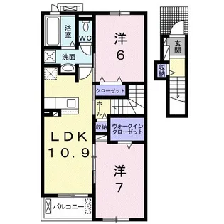 シーサイド TOMIMASU【2階】の間取り