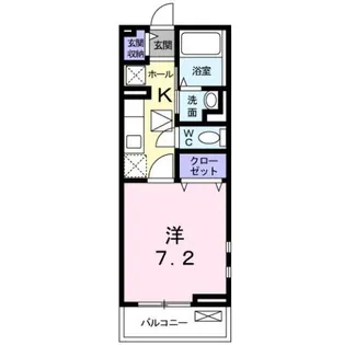 メゾン ボヌールⅢ【1階】の間取り