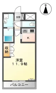 プロニティ表【2階】の間取り