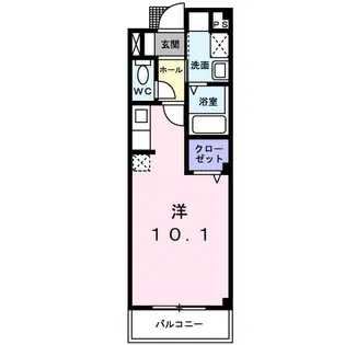 ピュアセルト森尾Ⅱ【1階】の間取り