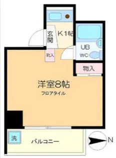 東京都江東区亀戸6丁目【マンション】の間取り