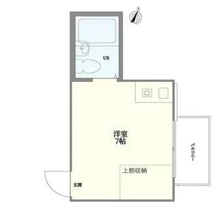 東京都葛飾区新宿2丁目【アパート】の間取り