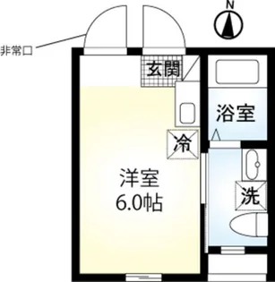 東京都台東区千束2丁目【マンション】の間取り