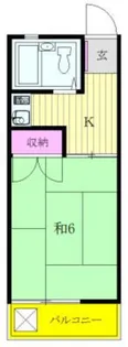 東京都江戸川区東小岩4丁目【アパート】の間取り