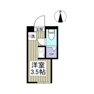 東京都足立区舎人5丁目【アパート】の間取り