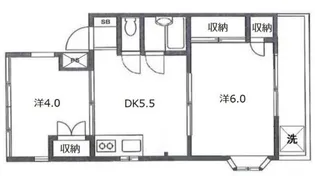 埼玉県川口市戸塚東4丁目【マンション】の間取り