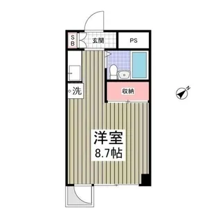 埼玉県熊谷市宮前町1丁目【マンション】の間取り