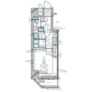 愛知県名古屋市中区平和1丁目【マンション】の間取り