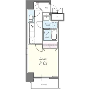 愛知県名古屋市昭和区車田町1丁目【マンション】の間取り