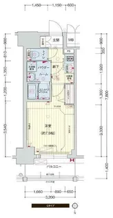 愛知県名古屋市東区東桜2丁目【マンション】の間取り