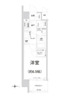 エスリード京都梅小路【2階】の間取り