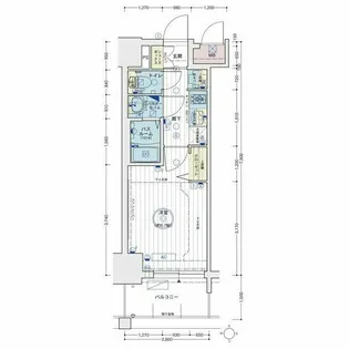 愛知県名古屋市中村区井深町【マンション】の間取り