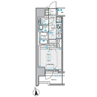 愛知県名古屋市中区富士見町【マンション】の間取り