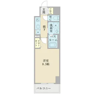 愛知県名古屋市西区幅下2丁目【マンション】の間取り