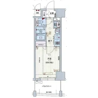 愛知県名古屋市東区泉1丁目【マンション】の間取り