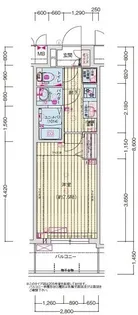 愛知県名古屋市中区上前津1丁目【マンション】の間取り