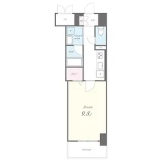 愛知県名古屋市中区松原1丁目【マンション】の間取り