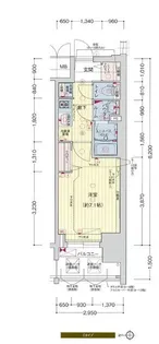 愛知県名古屋市中村区井深町【マンション】の間取り