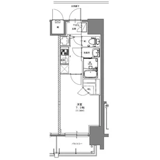 愛知県名古屋市西区新道1丁目【マンション】の間取り