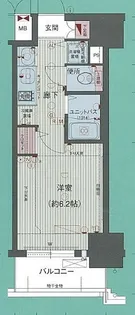 愛知県名古屋市中区大須2丁目【マンション】の間取り