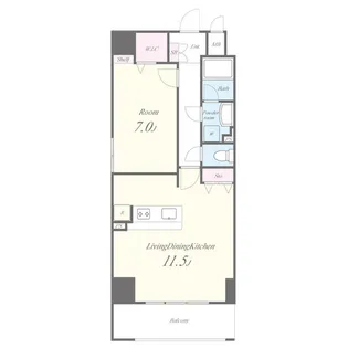 愛知県名古屋市千種区今池5丁目【マンション】の間取り