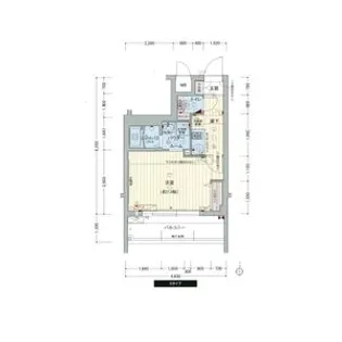 プレサンス京都五条天使突抜【2階】の間取り