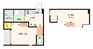 ハーモニーテラス醍醐サウスウエスト【1階】の間取り