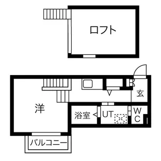 愛知県名古屋市中村区中村町8丁目【アパート】の間取り