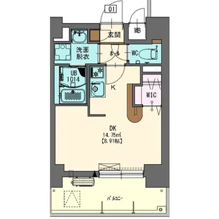 愛知県名古屋市西区則武新町3丁目【マンション】の間取り