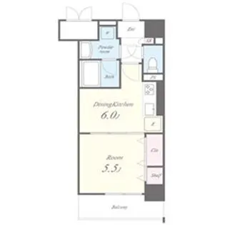 愛知県名古屋市東区葵1丁目【マンション】の間取り