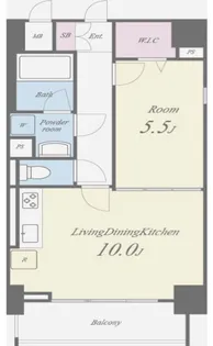 愛知県名古屋市中区千代田3丁目【マンション】の間取り