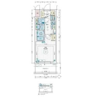 愛知県名古屋市中村区日吉町【マンション】の間取り