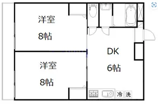 K'sメゾンFOX【1階】の間取り