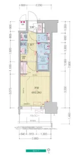 愛知県名古屋市中区千代田2丁目【マンション】の間取り