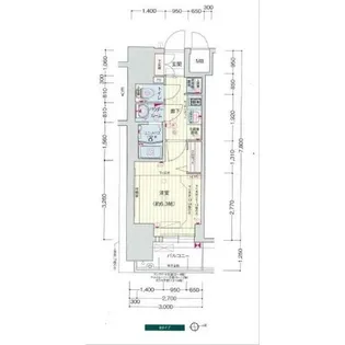 愛知県名古屋市中区千代田3丁目【マンション】の間取り
