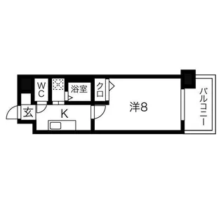 愛知県名古屋市中区富士見町【マンション】の間取り