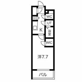 エスプレイス京都駅ウエスト【3階】の間取り