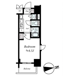 愛知県名古屋市中区平和1丁目【マンション】の間取り