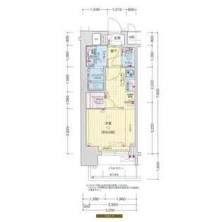 愛知県名古屋市中区橘1丁目【マンション】の間取り