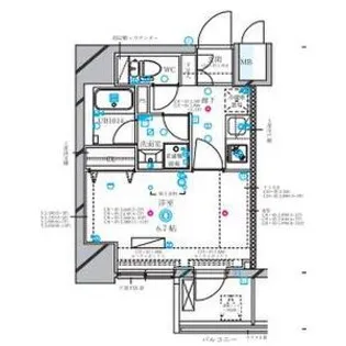 愛知県名古屋市中区丸の内1丁目【マンション】の間取り