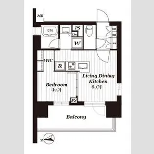 愛知県名古屋市中区伊勢山2丁目【マンション】の間取り