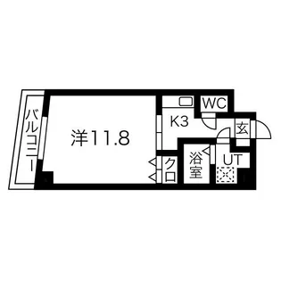 愛知県名古屋市中川区柳堀町【マンション】の間取り