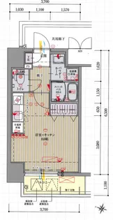 愛知県名古屋市中区正木4丁目【マンション】の間取り