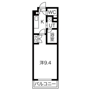 愛知県名古屋市千種区清住町3丁目【マンション】の間取り