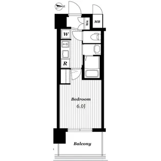 愛知県名古屋市中区金山5丁目【マンション】の間取り
