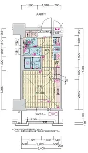 愛知県名古屋市中川区高畑1丁目【マンション】の間取り